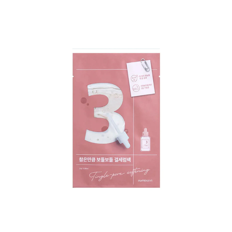 No.3 Tingle-Pore Softening Sheet Mask