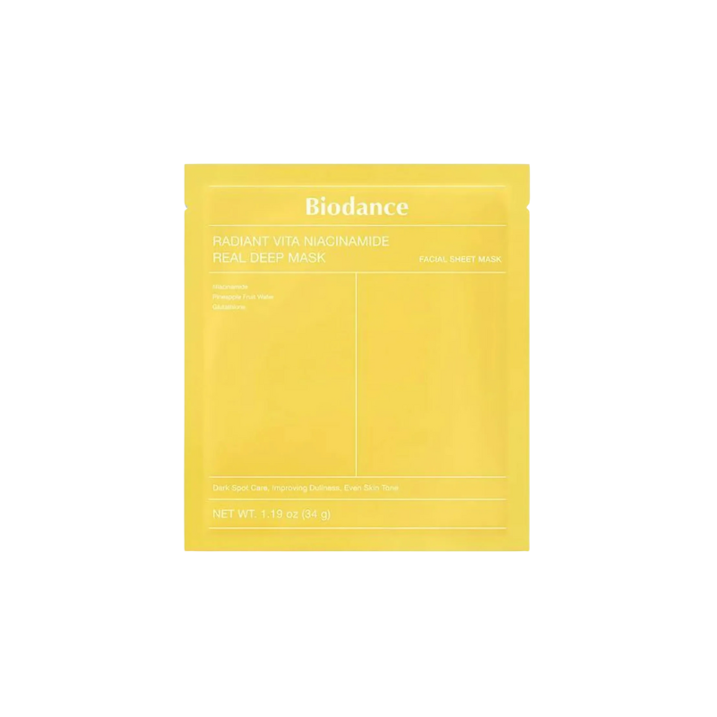 Radiant Vita Niacinamide Real Deep Mask Biodance France
