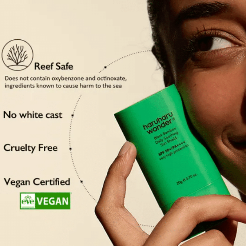 Black Bamboo Daily Soothing Sun Shield