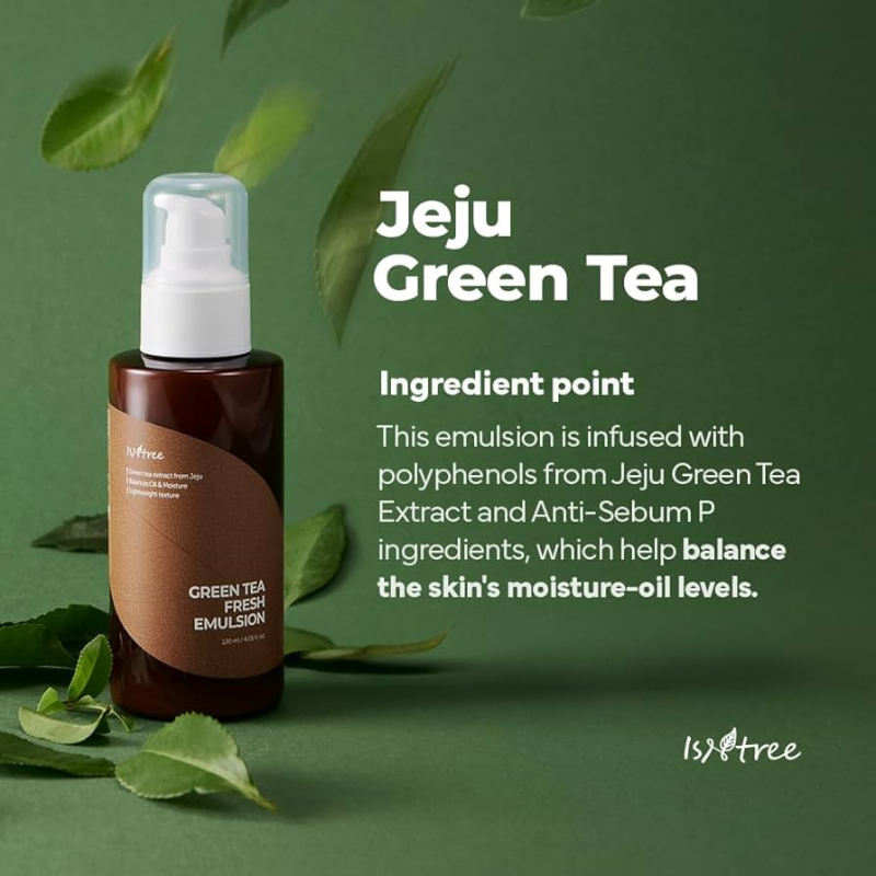 Green Tea Fresh Emulsion Isntree France