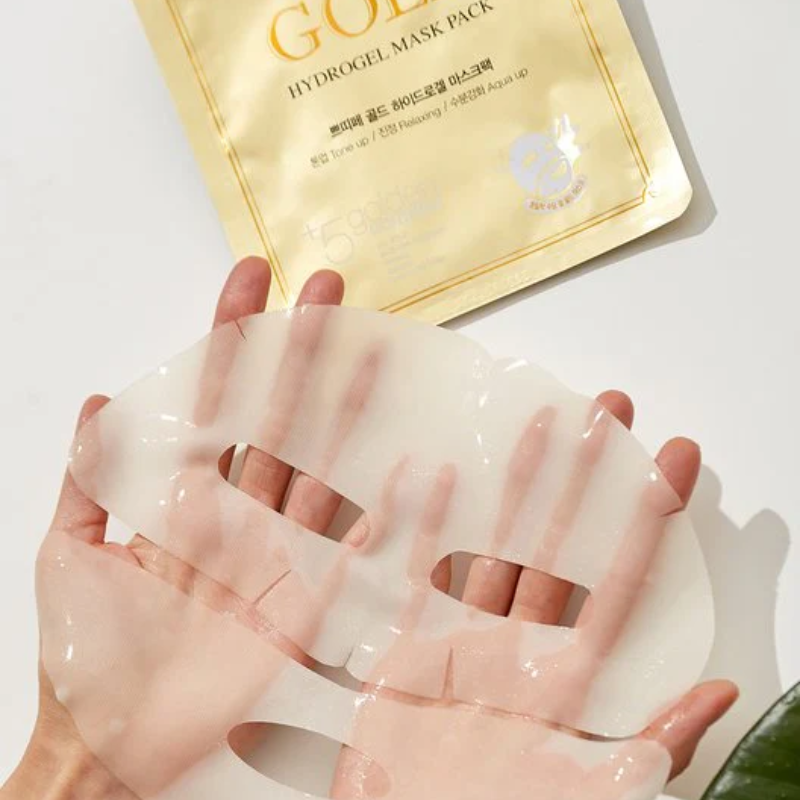Gold Hydrogel Mask Pack Petitfée France