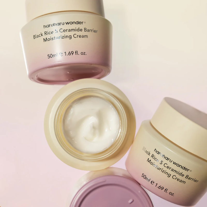 Black Rice 5 Ceramide Barrier Moisturizing Cream Haruharu Wonder France