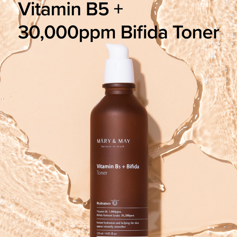 Vitamine B5 Bifida Toner Mary&May France kbeauty