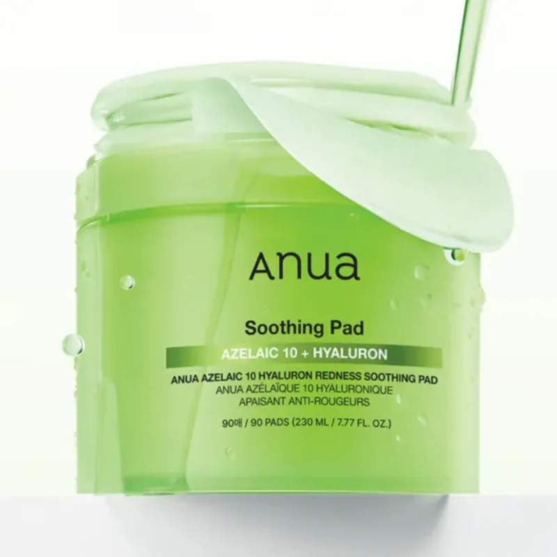 Azelaic 10 Hyaluron Redness Soothing Pad  Anua France