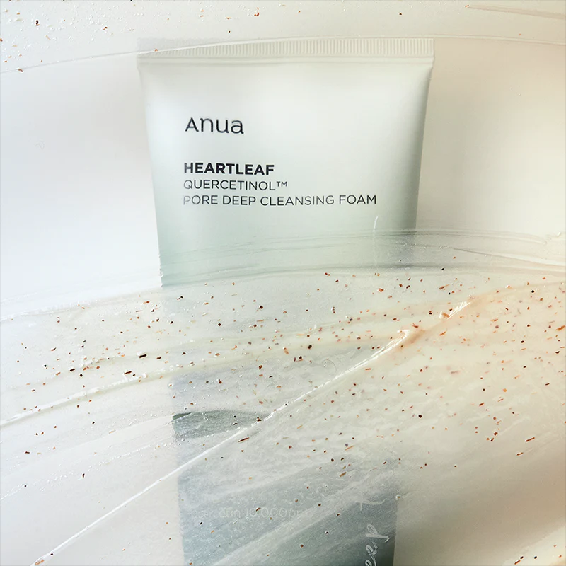 Anua Heartleaf Quercetinol Pore Deep Cleansing Foam France kbeauty