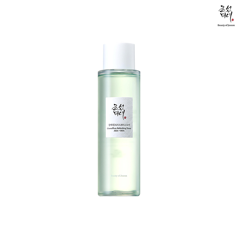 Green Plum Refreshing Toner AHA + BHA Beauty of Joseon France kbeauty