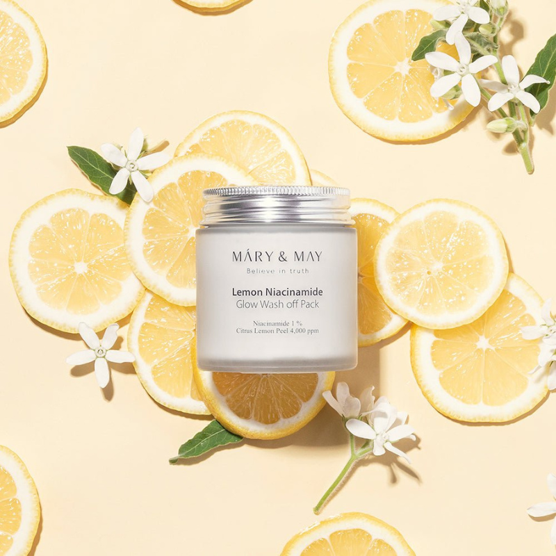 Lemon Niacinamide Glow Wash Off Pack
