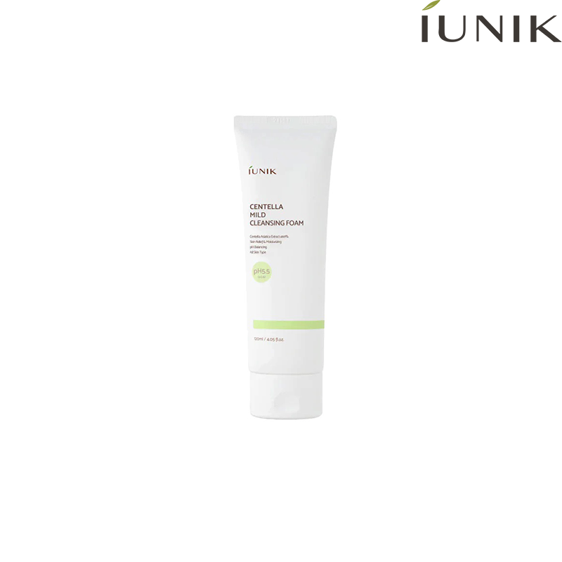 Centella Mild Cleansing Foam iunik Kbeauty France