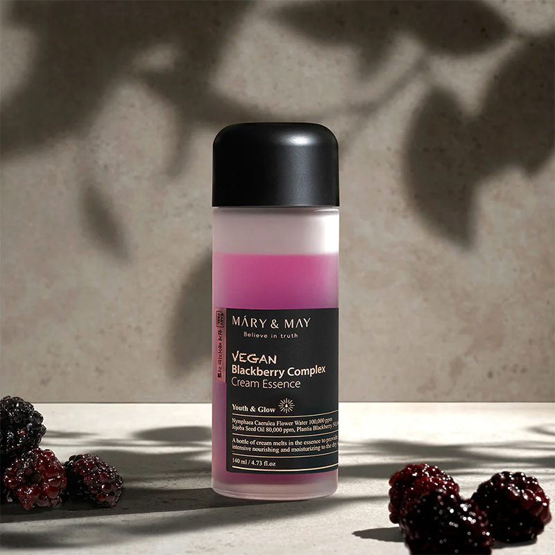 Mary & May Vegan Blackberry Complex Cream Essence France kbeauty