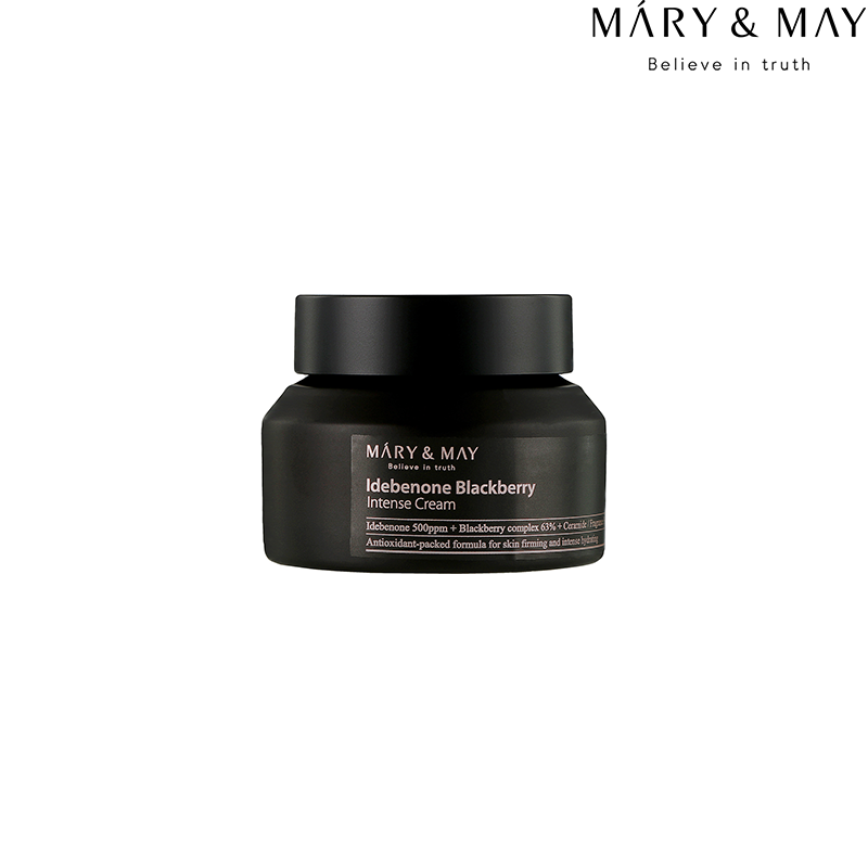 Mary & May Idebenone Blackberry Intense Cream France kbeauty