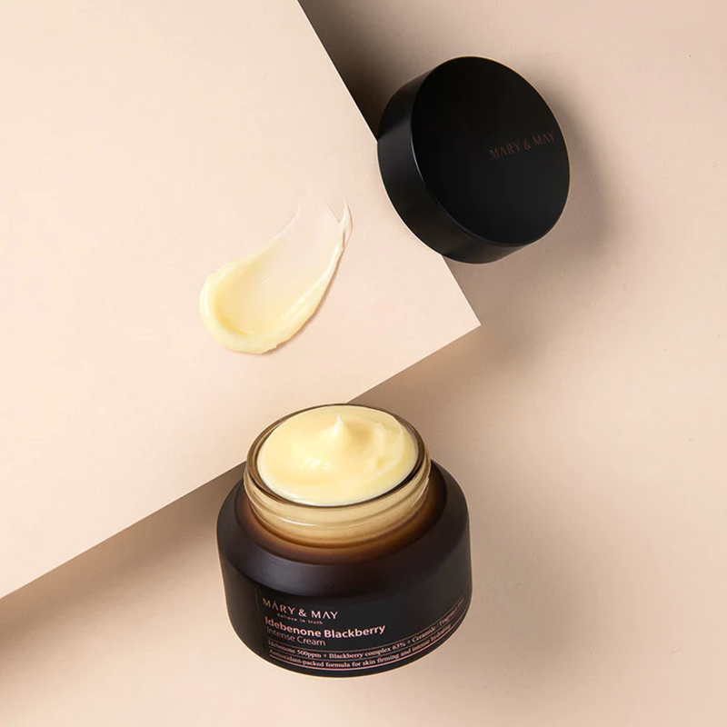 Mary & May Idebenone Blackberry Intense Cream France kbeauty