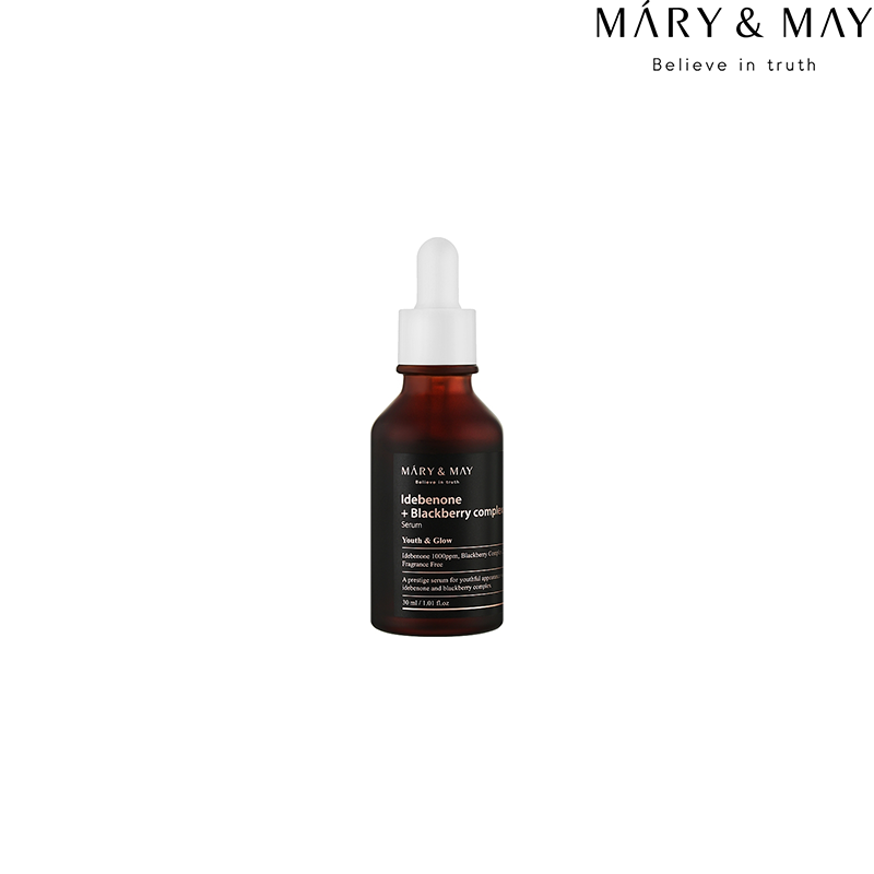 Mary & May Idebenone  Blackberry Complex Serum France kbeauty