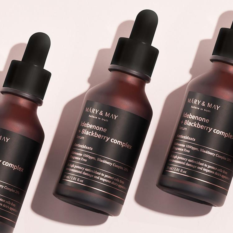 Mary & May Idebenone  Blackberry Complex Serum France kbeauty