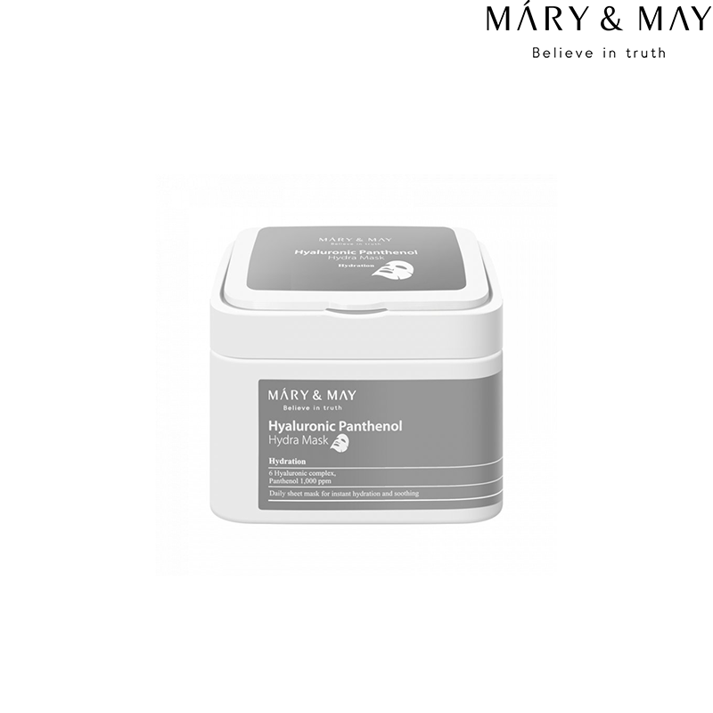 mary & May Hyaluronic Panthenol Hydra Mask France kbeauty