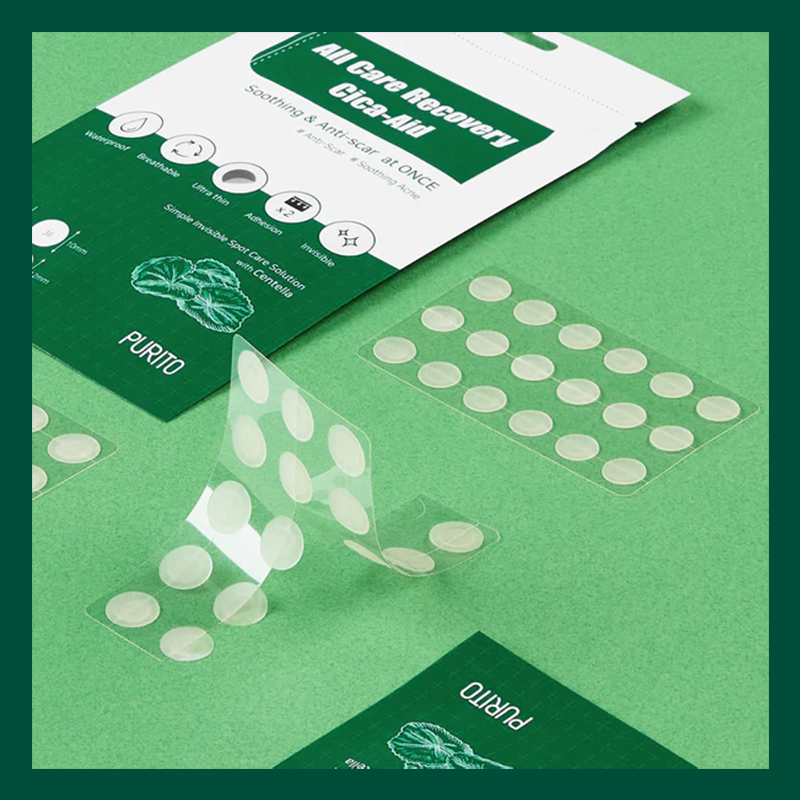 Purito patchs anti-imperfections All Care Recovery Cica-Aid