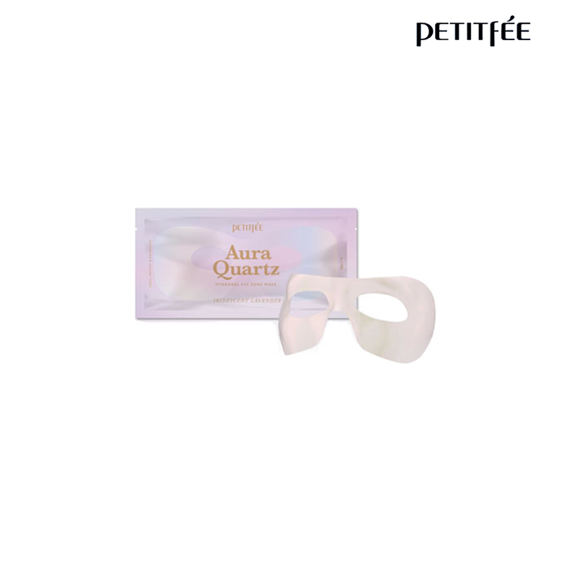 Aura Quartz Hydrogel Eye Zone Mask Petitfée France kbeauty