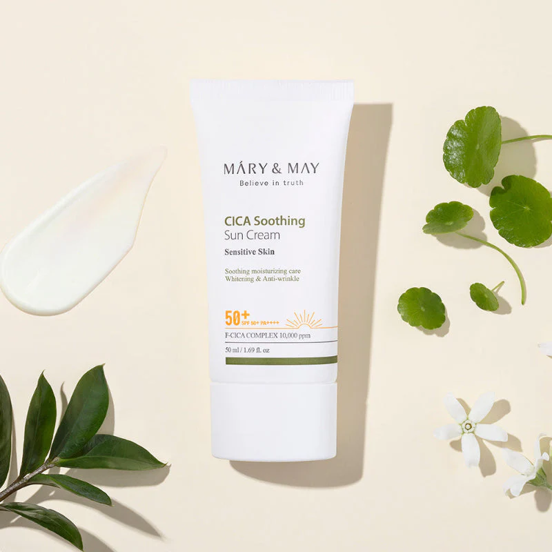 Vegan Cica Soothing Sun Cream Mary&May France