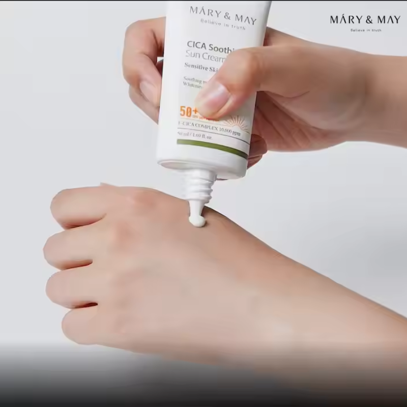 Vegan Cica Soothing Sun Cream Mary&May France