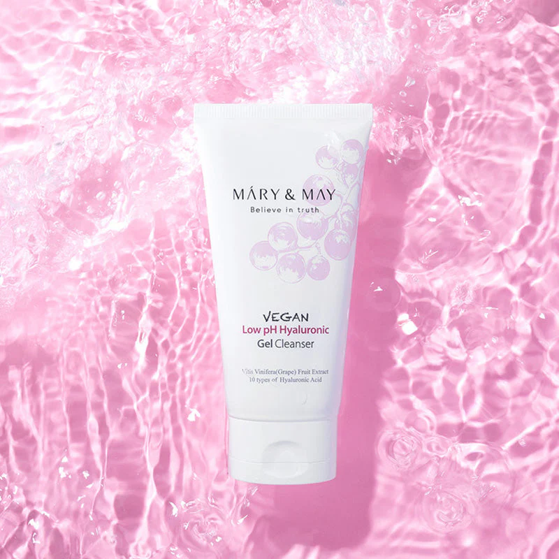 Vegan Low pH Hyaluronic Gel Cleanser Mary&may
