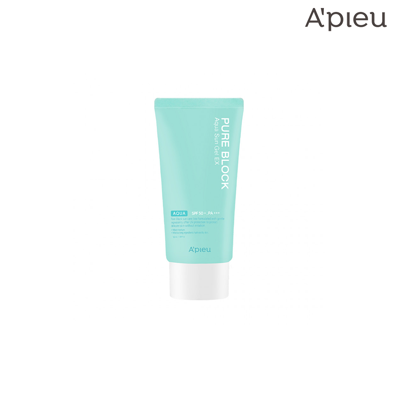 Apieu Pure block aqua sun gel kbeauty France