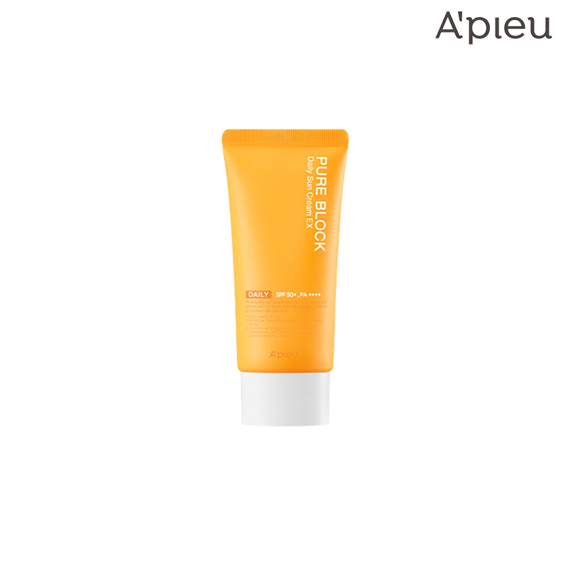 A'pieu Pure block daily sun cream kbeauty France