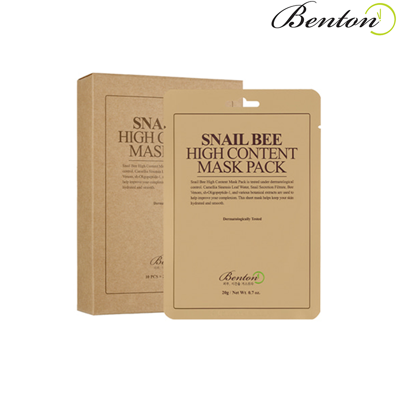 Benton Snail Bee High Content Mask