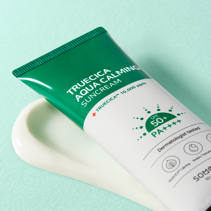 Truecica Aqua Calming Suncream Some By Mi