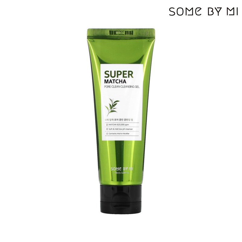 Super Matcha Pore Clean Cleansing Gel Some By Mi