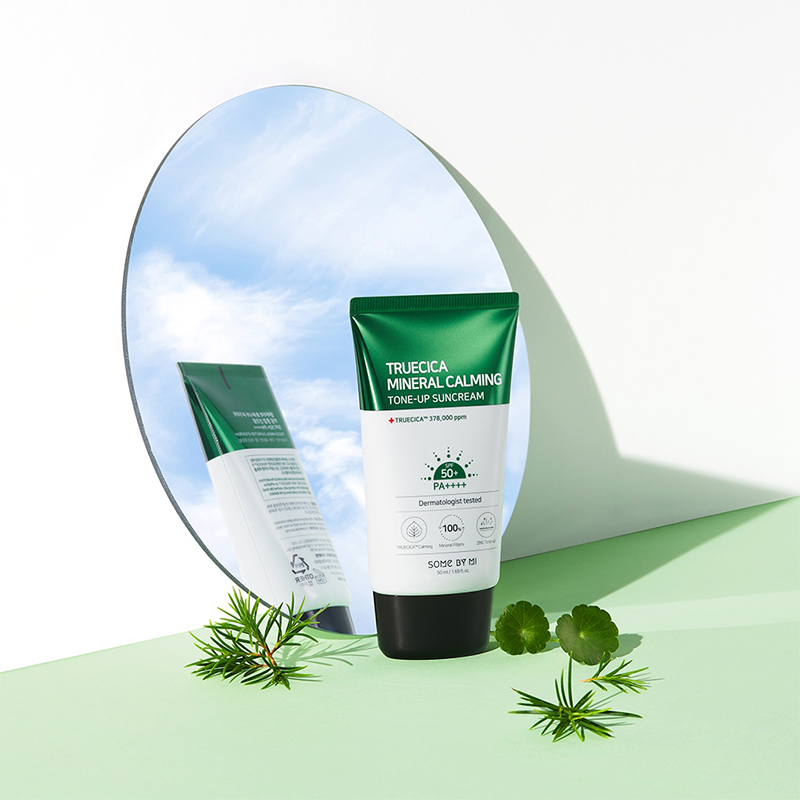 Truecica Mineral Calming Tone-Up Suncream Some By Mi