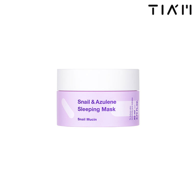 Snail & Azulene Sleeping Mask Tiam