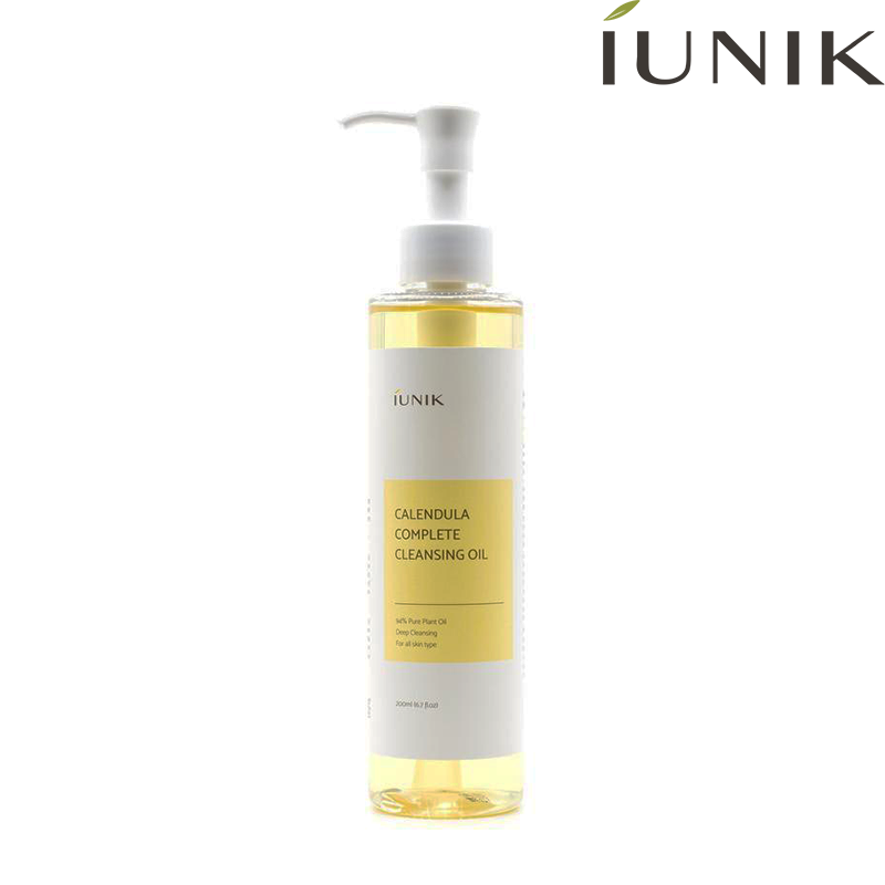 IUNIK Huile démaquillante Calendula Complete Cleansing Oil