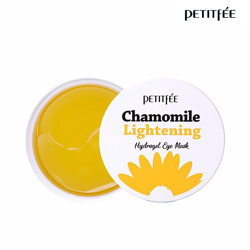 Petitfée patchs pour les yeux Chamomile Lightening Hydrogel Eye Mask