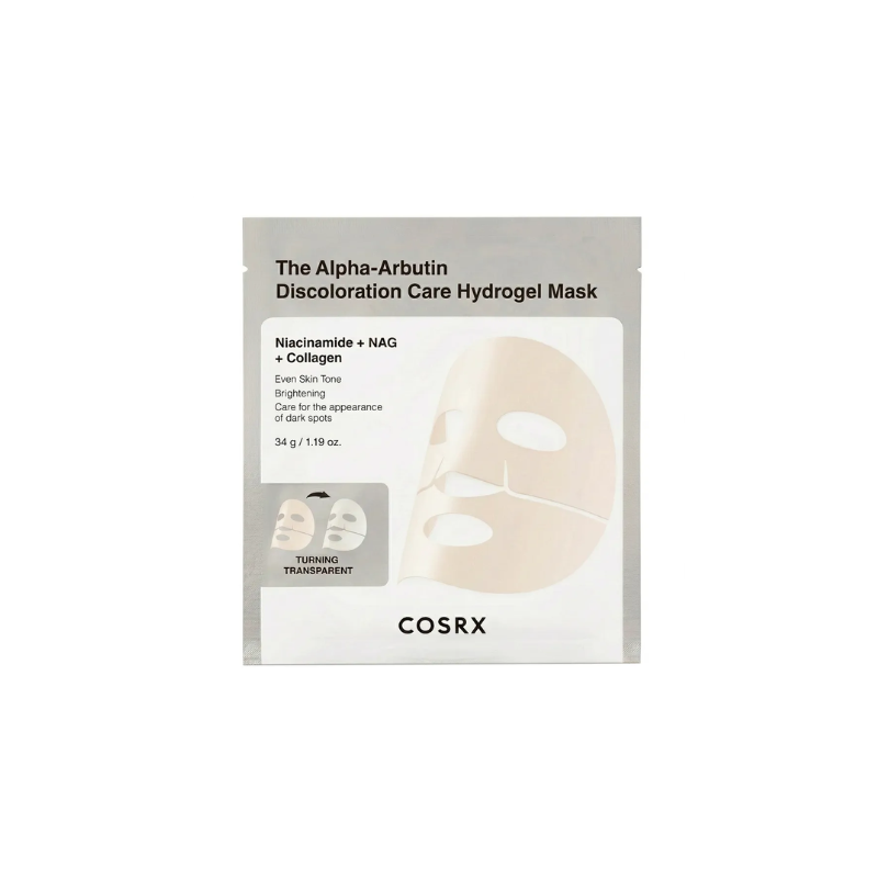 The Alpha-Arbutin Discoloration Care Hydrogel Mask Cosrx France