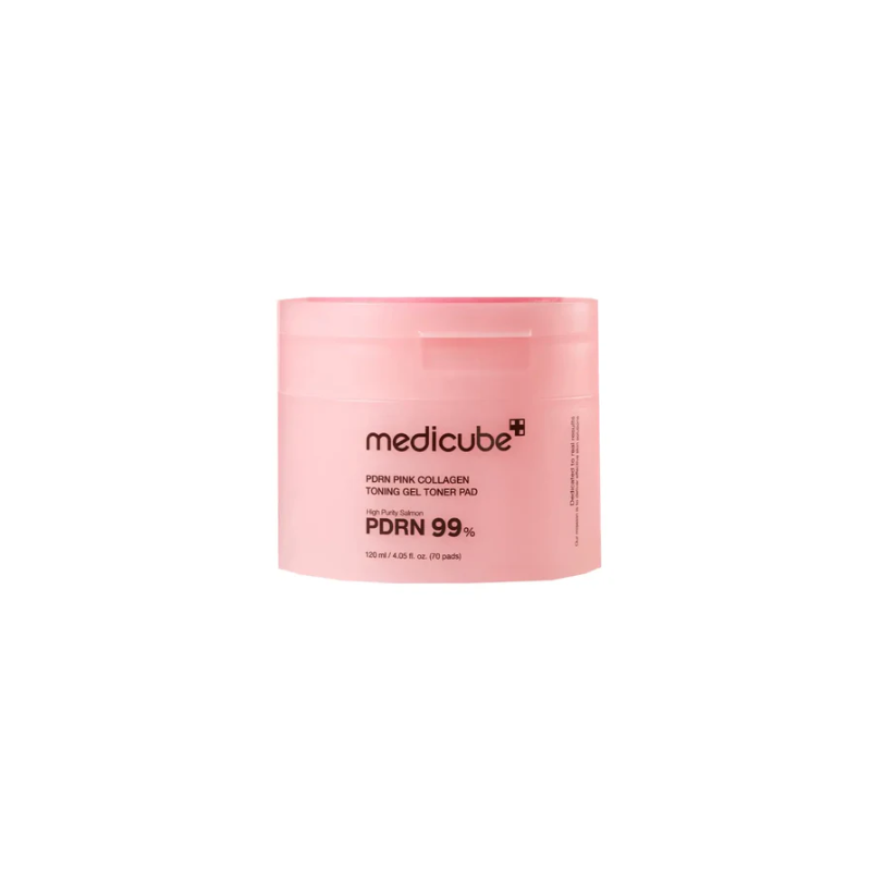 PDRN Pink Collagen Toning Gel Toner Pad Medicube France