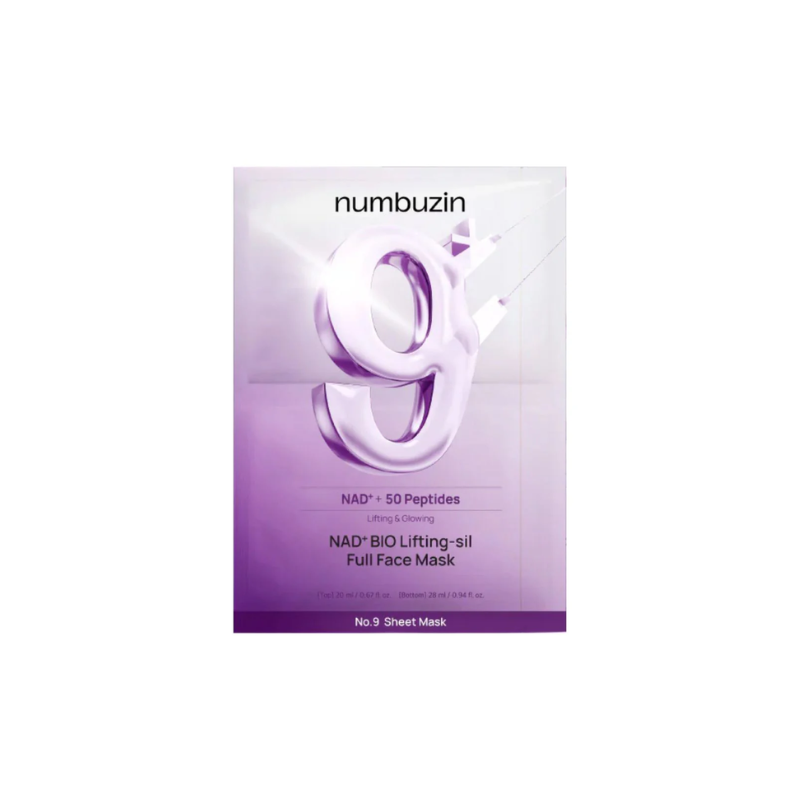 No.9 NAD Bio Lifting-sil Full Face Mask Numbuzin France