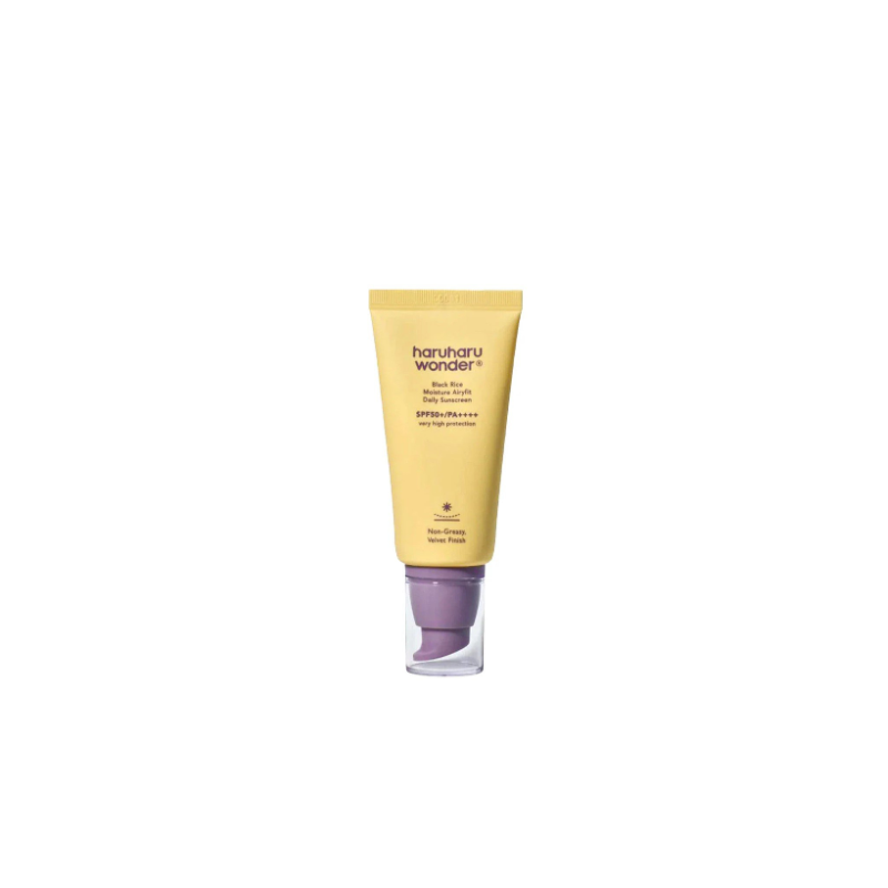 Black Rice Moisture Airyfit Daily Sunscreen haruharu Wonder France