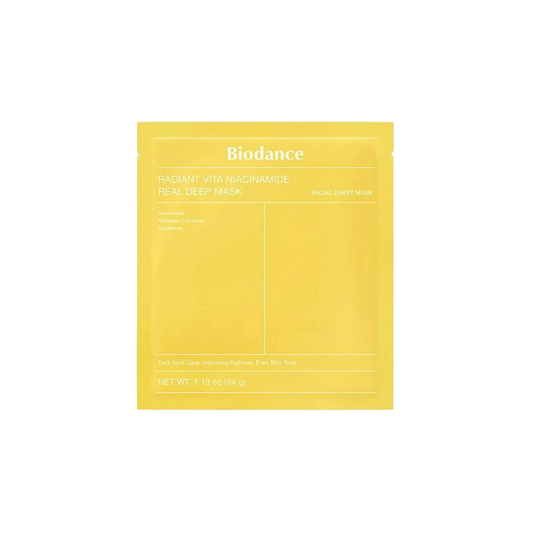 Radiant Vita Niacinamide Real Deep Mask Biodance France