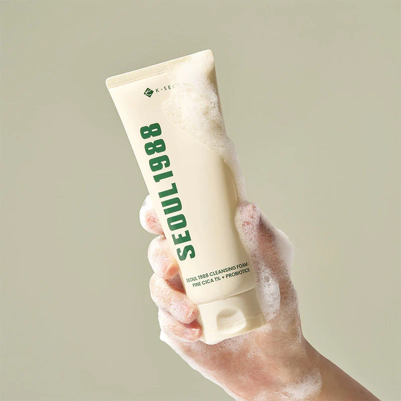 Seoul 1988 Cleansing Foam : Pine Cica 1% + Probiotics KSECRET France