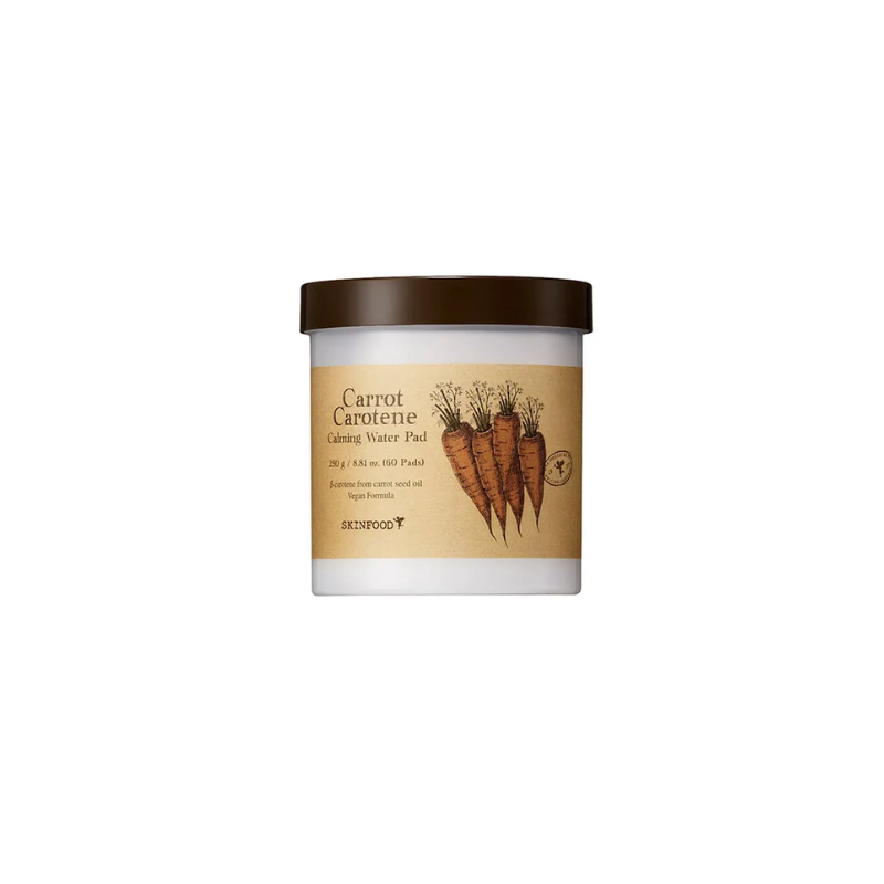Carrot Carotene Calming Water Pad Skinfood France kbeauty