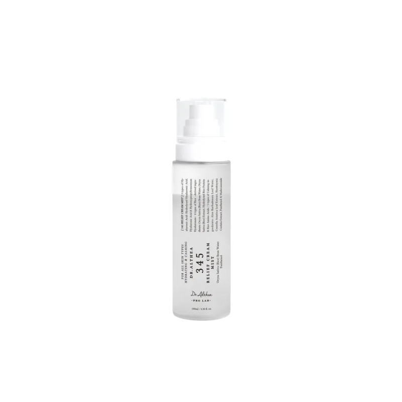 345 Relief Cream Mist Dr. Althea France