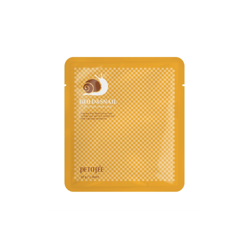 Gold & Snail Hydrogel Mask Petitfée France