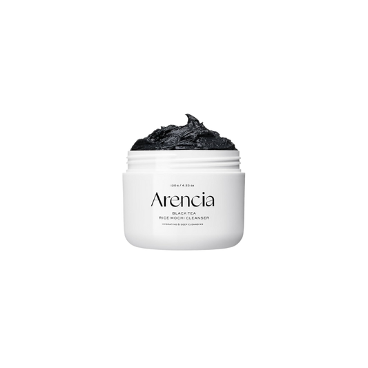 Black Tea Rice Mochi Cleanser Arencia France kbeauty
