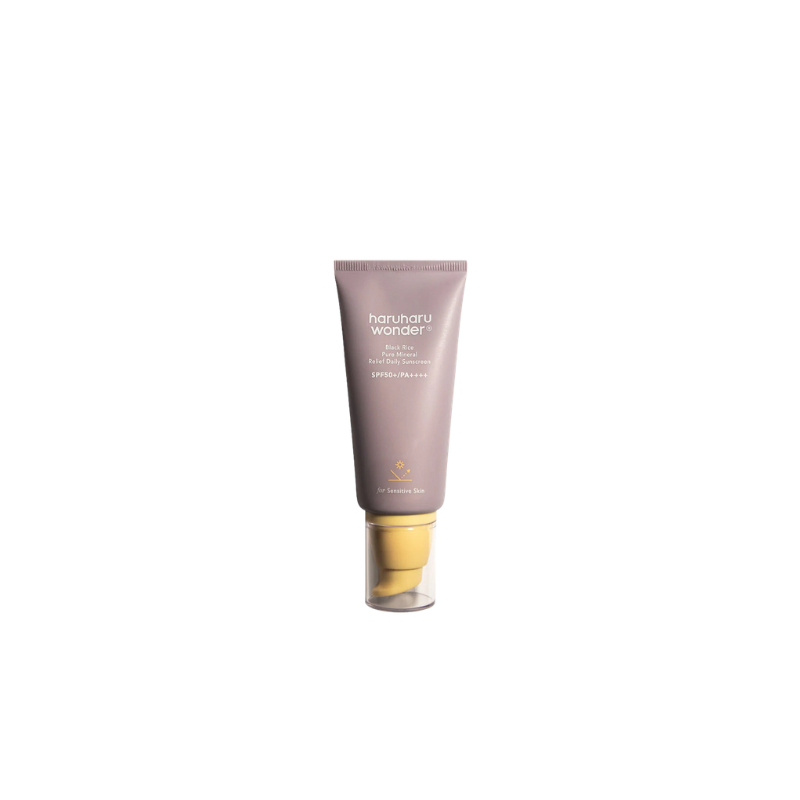 Black Rice Pure Mineral Relief Daily Sunscreen Haruharu Wonder France