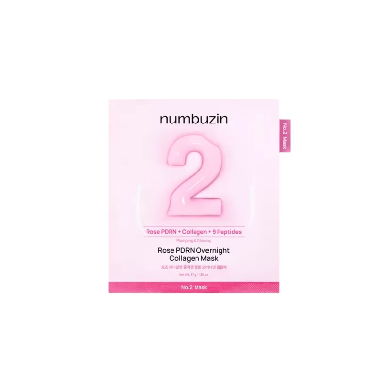 Rose PDRN Overnight Collagen Mask Numbuzin France