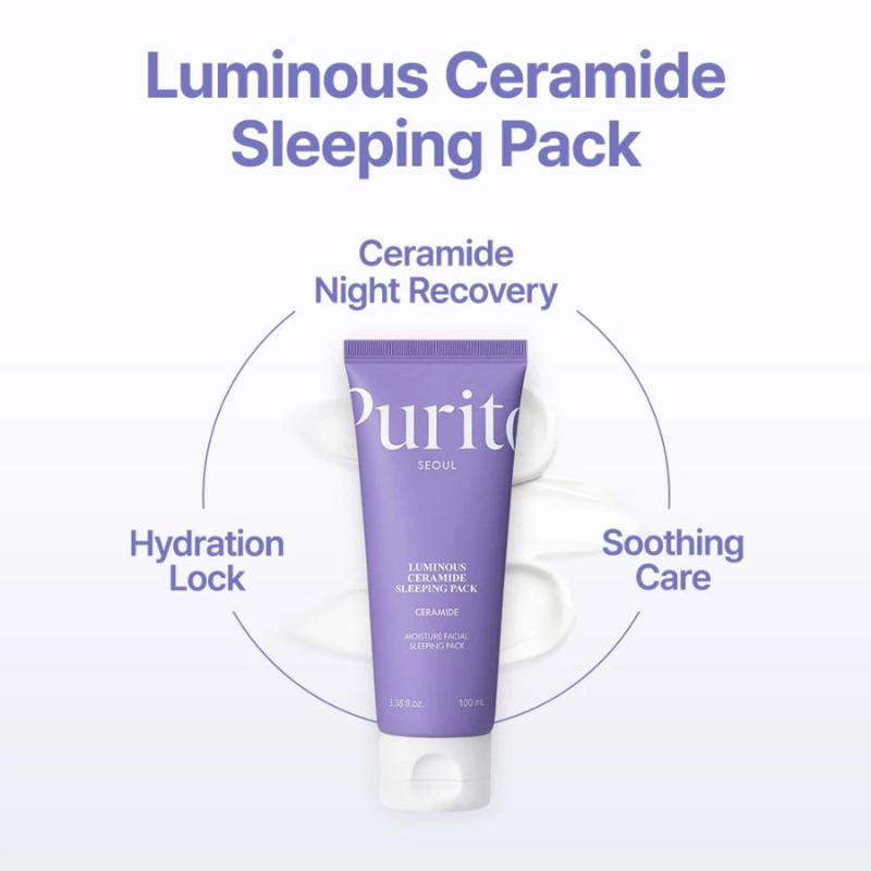 Luminous Ceramide Sleeping Pack Purito France