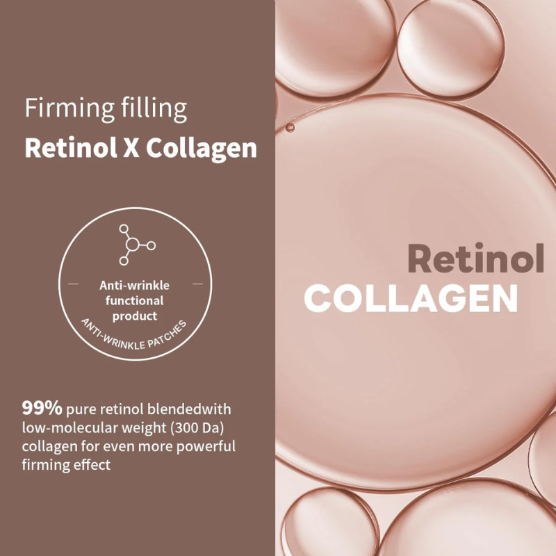 Retinol Collagen Ampoule Lifting Mask Mediheal France kbeauty