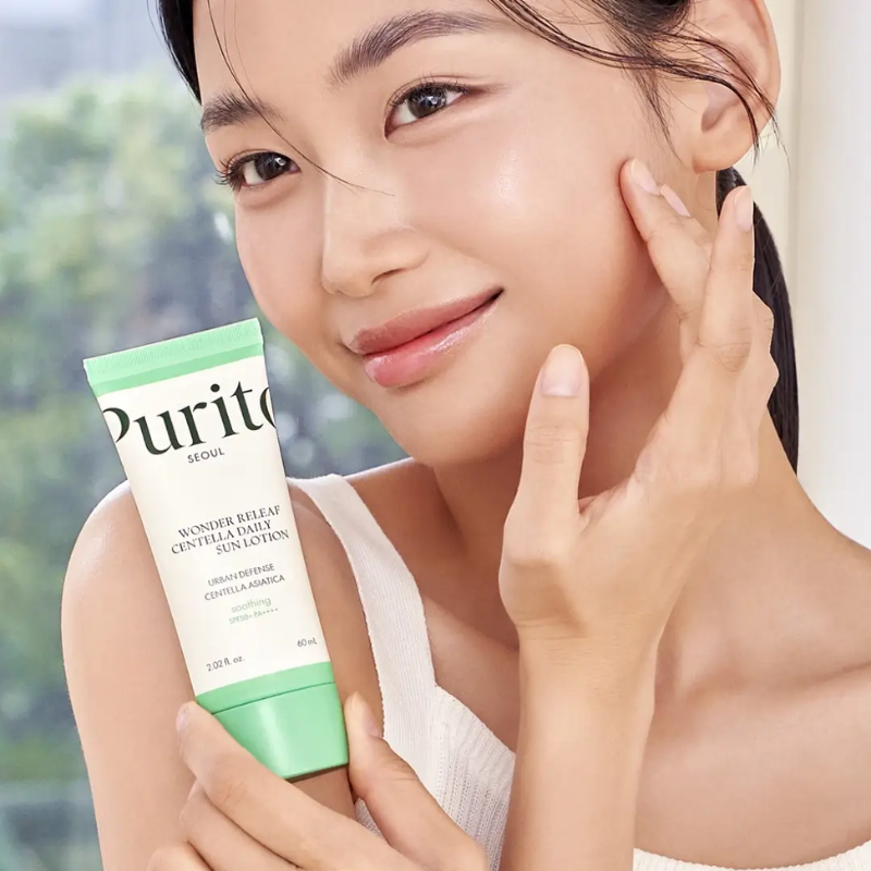 Wonder Releaf Centella Daily Sun Lotion Purito France