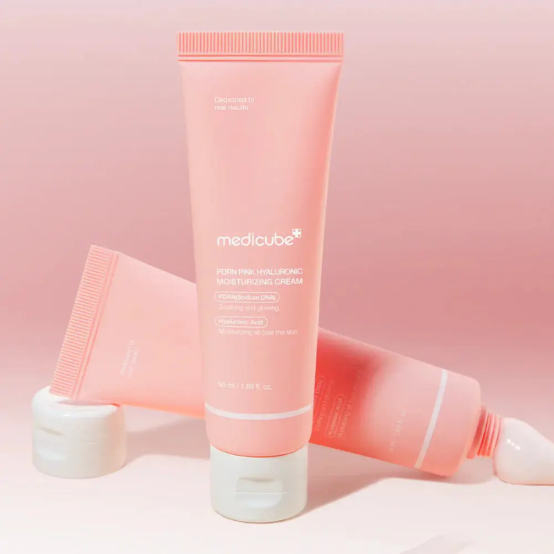 PDRN Pink Hyaluronic Moisturizing Cream Medicube France