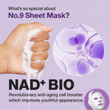 No.9 NAD Bio Lifting-sil Full Face Mask Numbuzin France