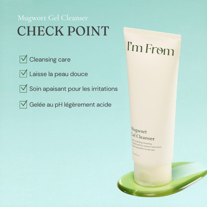 Mugwort Gel Cleanser I'm From France